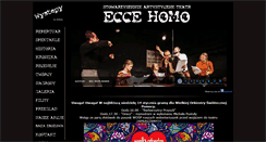 Desktop Screenshot of eccehomo.pl