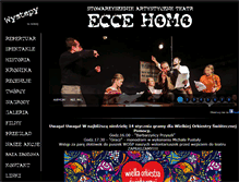 Tablet Screenshot of eccehomo.pl